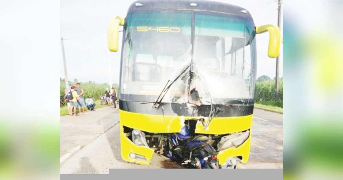 A soldier was killed in a vehicular crash in Negros Occidental’s Ilog town on Saturday, July 6, 2024. (Ilog police photo)