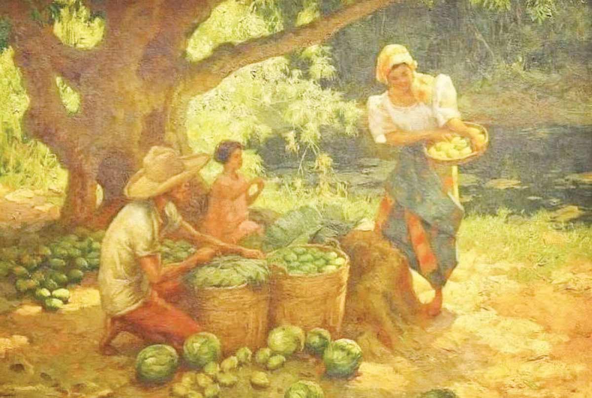 FERNANDO AMORSOLO’S "MANGO HARVESTERS" 