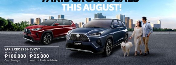 Cross over to the HEV side! Toyota offers attractive dealsfor the Yaris Cross; Join the movement toward carbon neutrality this August with Toyota