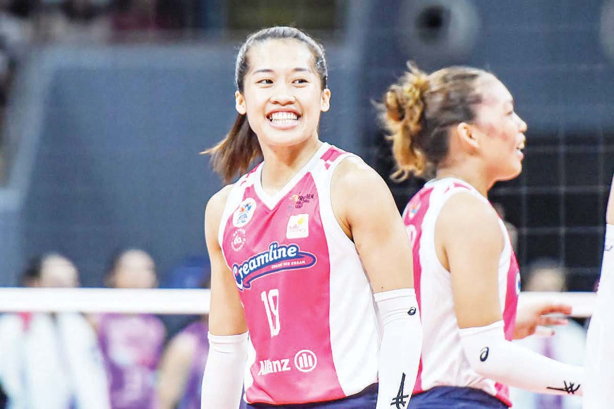 CREAMLINE COOL SMASHERS’ BERNADETH PONS (PVL photo)