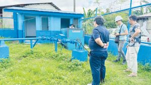 Negros Electric and Power Corporation (Negros Power) President Roel Z. Castro visited the Alijis substation and pumping stations of Bacolod City Water District (Baciwa) yesterday, August 25, 2024. Negros Power provided three generator sets to the pumping stations of Baciwa.