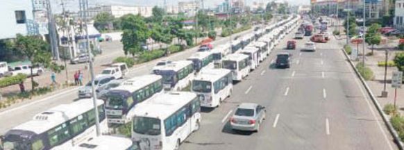 ‘Transport break’ slightly affects commuters in Iloilo City