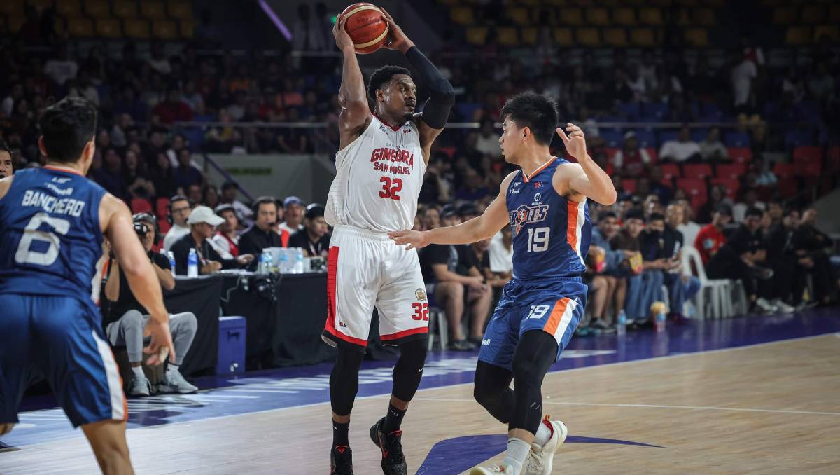 Ginebra pulls away late to draw first blood vs. Meralco