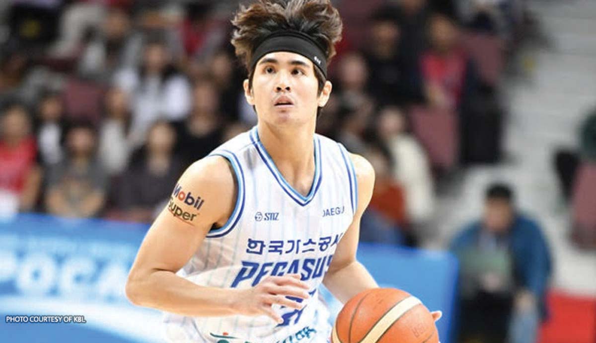 Negrense Samjosef Belangel finished with a team-high of 15 points, including three outside conversions, to go with four steals, one rebound and one block as the Daegu Korea Gas Corporation Pegasus dropped to a 7-3 record in the Korean Basketball League. (KBL photo)