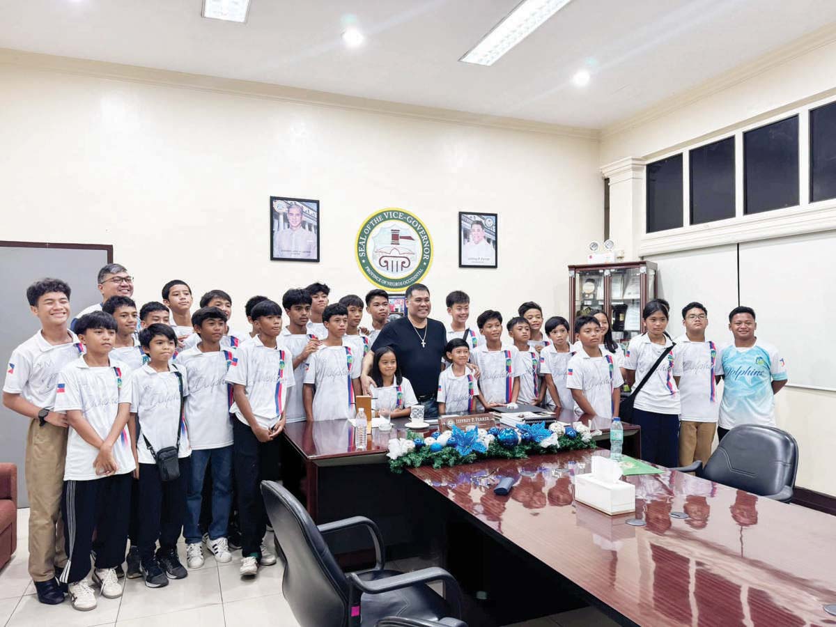 The Dolphins Football Club, composed of Negros Occidental-based young booters, is set to represent the Philippines in the La Liga Youth Tournament in Thailand. (Jeffrey Ferrer photo)