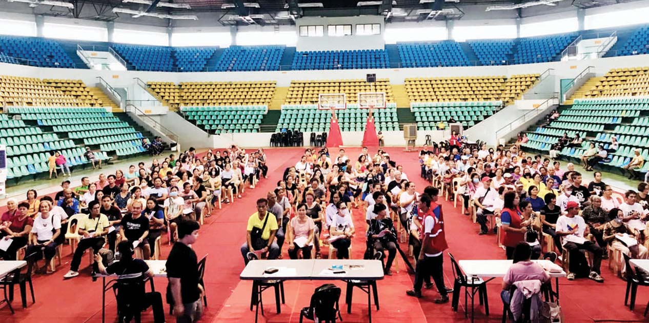 The potential venue for Victorias City’s hosting of the FIFA Futsal Women's World Cup scheduled for next year, is the 8,000-seater Victorias City Coliseum, the Philippine Football Federation says. (Victorias City Information Office photo)