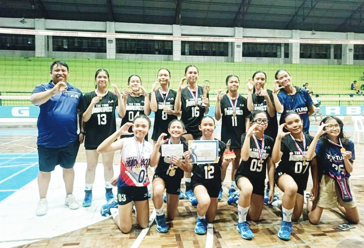 Bacolod Tay Tung 12-U rules UNO-R Invitational Volley League