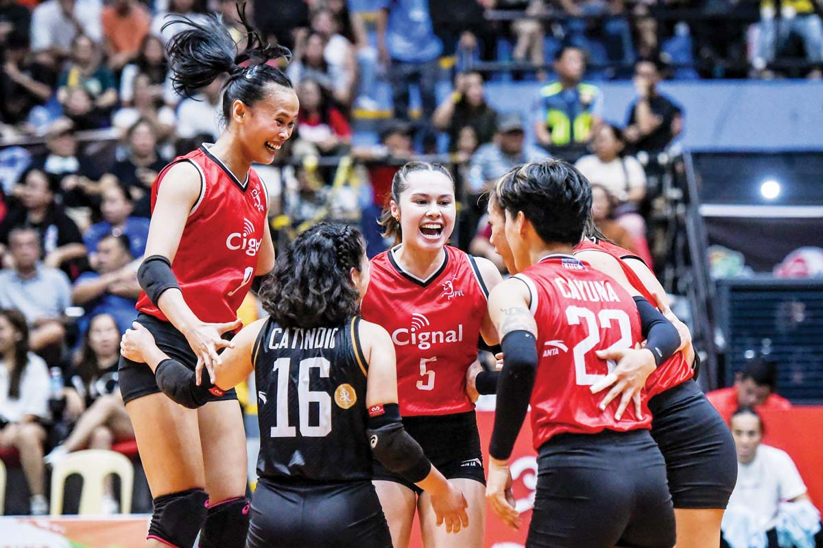 Cignal takes care of business vs. Nxled, stays unbeaten