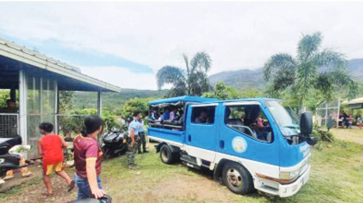 More residents in critical villages evacuated amid restive Mt. Kanlaon