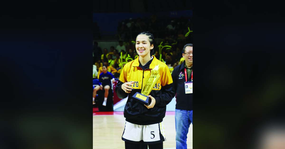 Negrense Kent Jane Pastrana will return for the University of Santo Tomas Growling Tigresses in the UAAP Season 88 women’s basketball tournament next year. (UAAP photo)