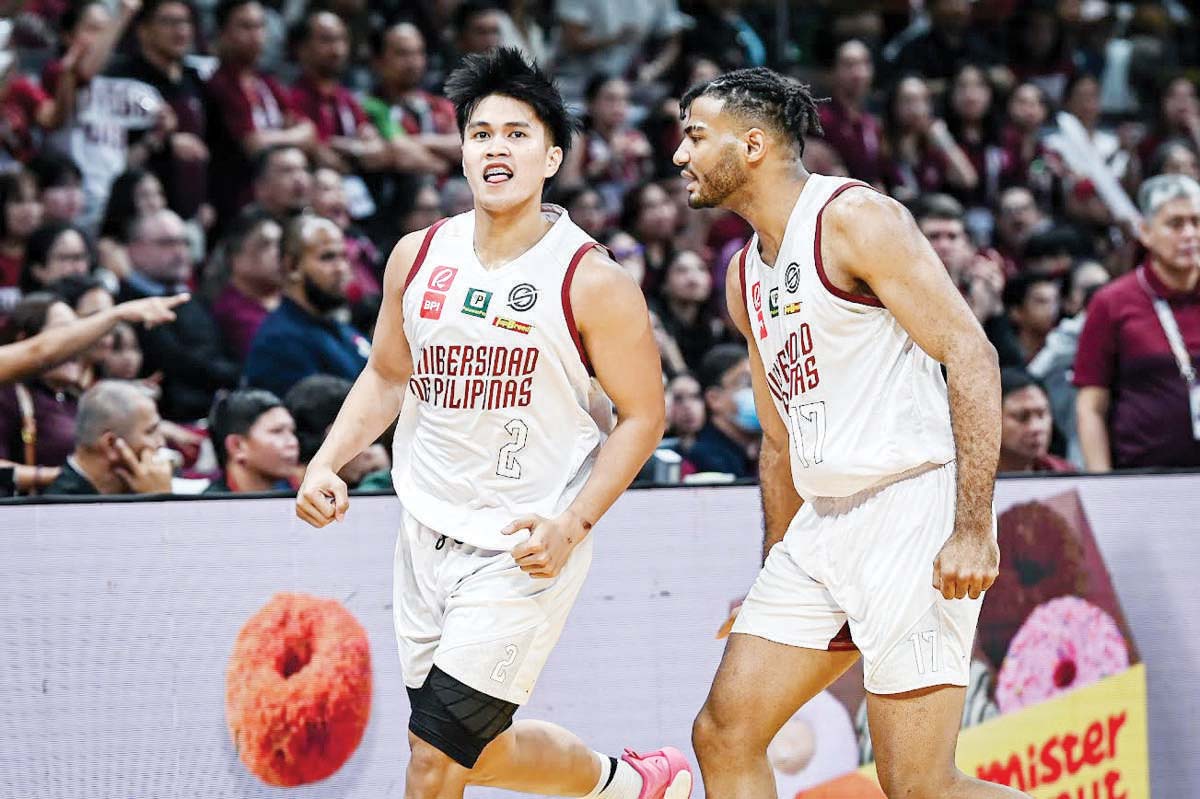 Negrense Reyland Torres, who ended the game with five points, two rebounds and one assist, could face possible suspension in Game 3 of the UAAP Season 87 men’s basketball finals for being thrown out in the game, as per the league rules. (UAAP photo)