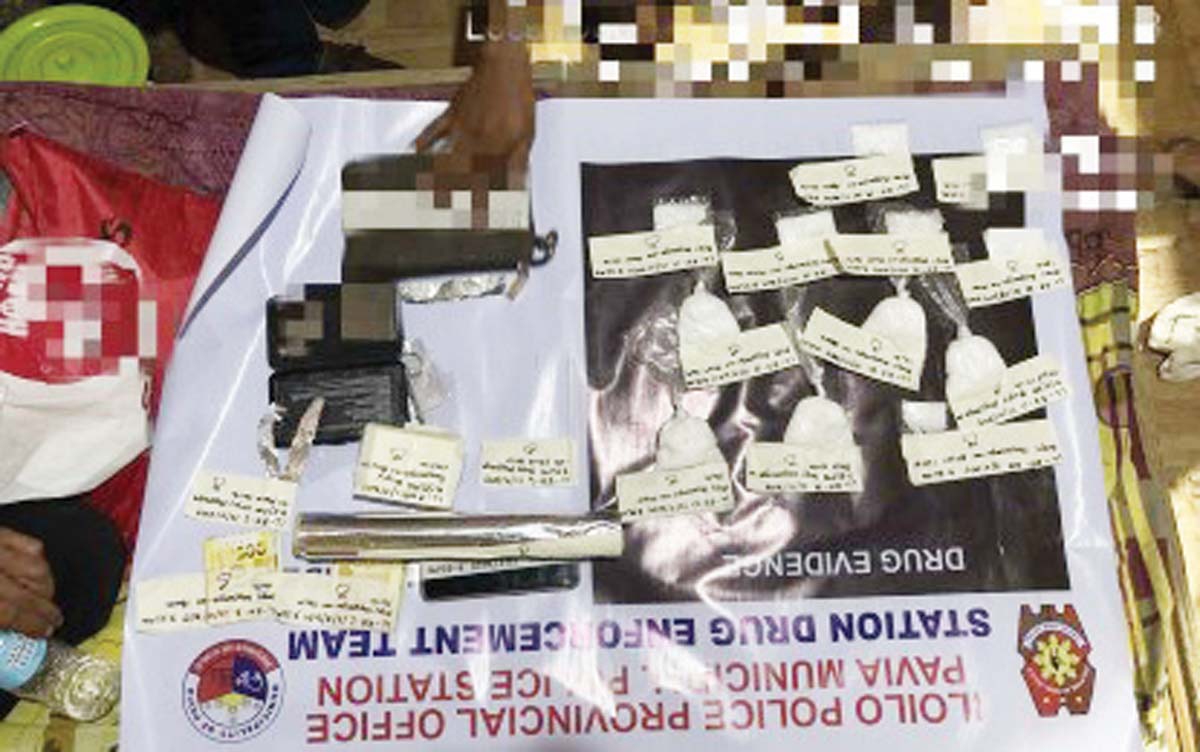 Operatives seized some P2.04 million worth of suspected shabu during a buy-bust operation in Barangay Pagsangaan, Pavia, Iloilo on Wednesday, December 11, 2024. The Regional Police Office-6 said the significant accomplishment mirrored the relentless effort of police units to arrest those involved in illegal drugs. (Pavia Municipal Police Station photo)