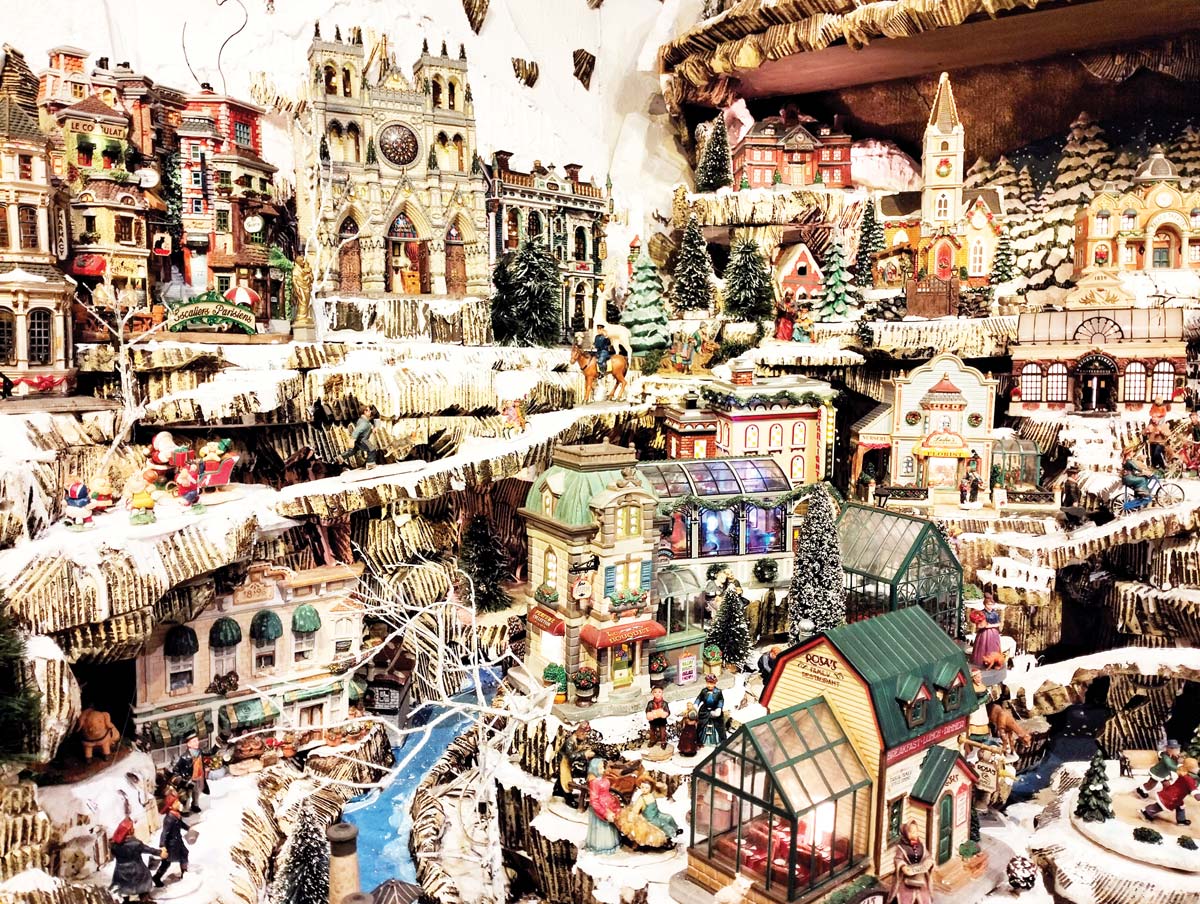 Walking in a (mini) winter wonderland; Bamboo Tonogbanua’s miniature Christmas village: A celebration of joy and artistry