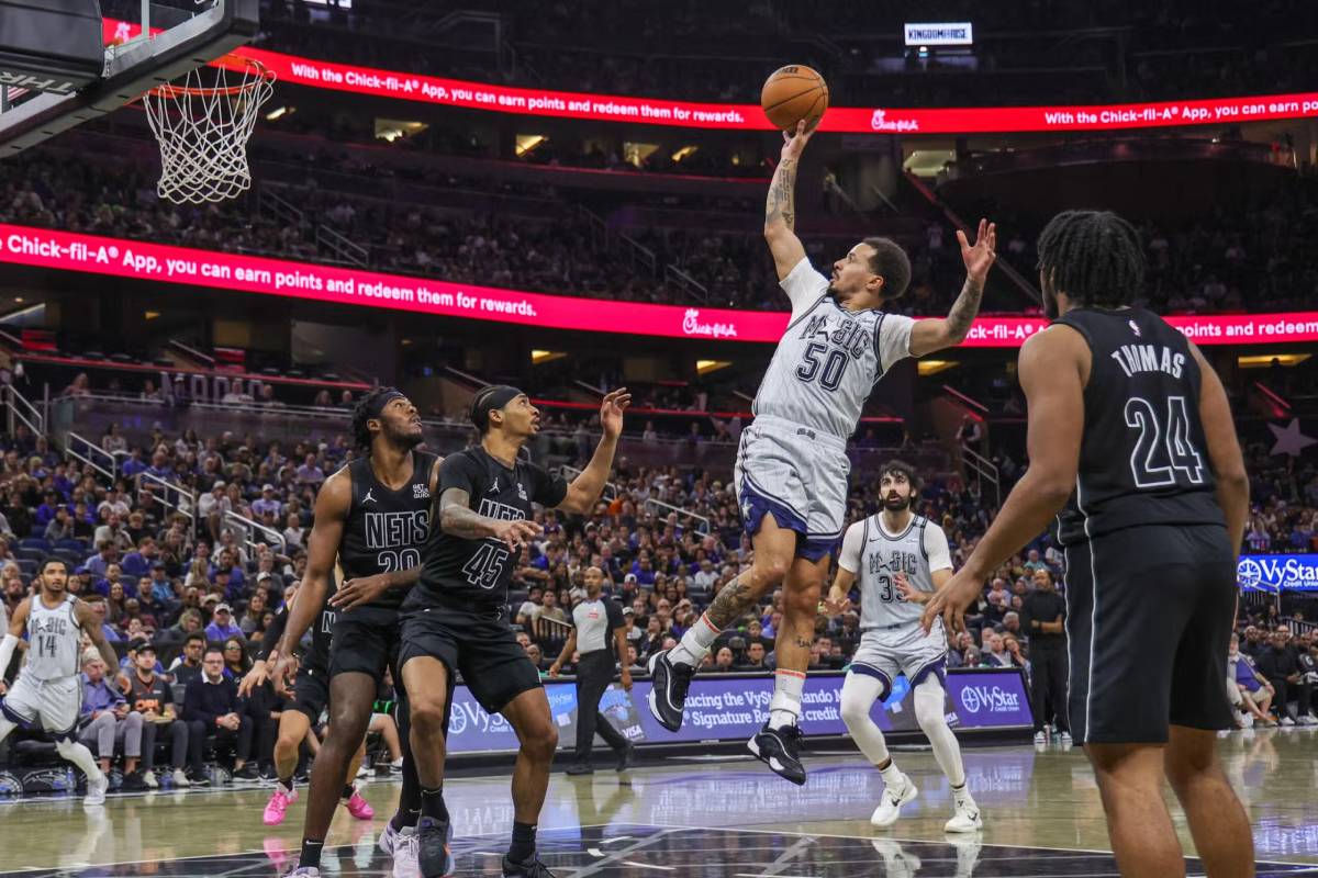 Magic rally from 21 down to stun Nets