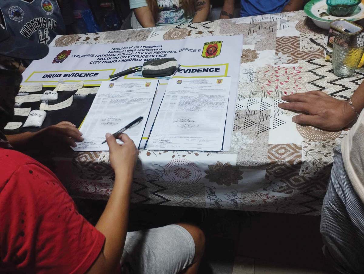 3 nabbed in P1-M ‘shabu’ sting op in Bacolod City