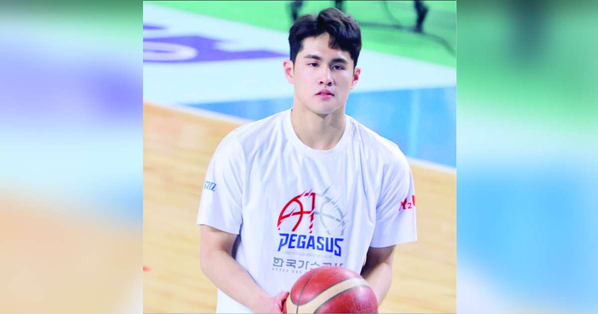 Negrense Samjosef Belangel finished with 23 points, including five three-point conversions, but the Daegu Korea Gas Corporation Pegasus still dropped to a 13-10 win-loss slate in the Korean Basketball League. (KBL photo) 