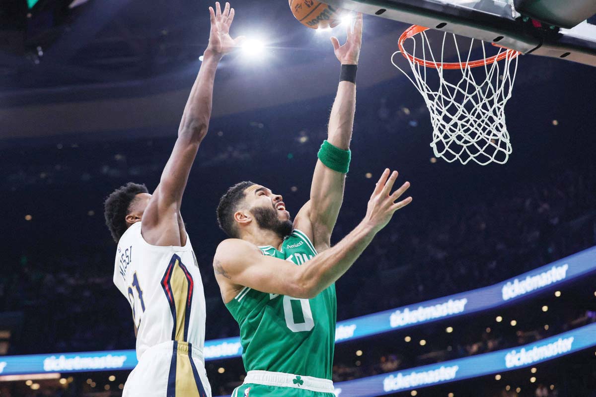 Celtics survive visit from Pelicans with 1-point win