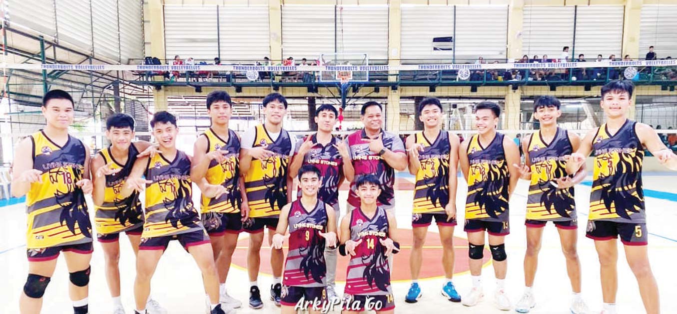 Living Stones International School ruled the secondary boys volleyball category of the Bacolod City Division Athletic Association Meet after defeating the Emiliano Lizares National High School. (ArkyPila Go photo)