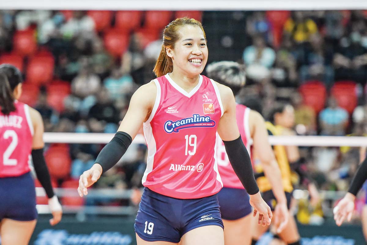 Negrense Pons plays limited minutes as Creamline sweeps Capital1 in PVL 