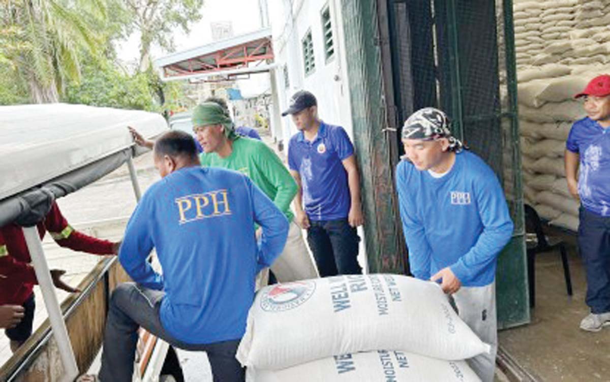 Rice supply is being released by the National Food Authority-Negros Occidental at its warehouse in Bacolod City on Wednesday, January 29, 2025, for distribution to local government units affected by the eruption of Mt. Kanlaon. The recipients include the municipality of La Castellana, La Carlota City, San Carlos City, and Bago City in Negros Occidental, and Canlaon City in Negros Oriental. (Office of Civil Defense-Western Visayas photo)