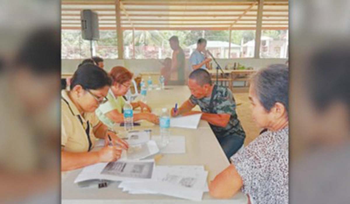 Farmers from Valencia, Negros Oriental recently received compensation from the Department of Agriculture for their hogs that were culled during last year's African swine fever outbreak. The Provincial Veterinary Office says a second batch of hog farmers will receive their indemnification in the coming weeks. (Negros Oriental PVO photo)