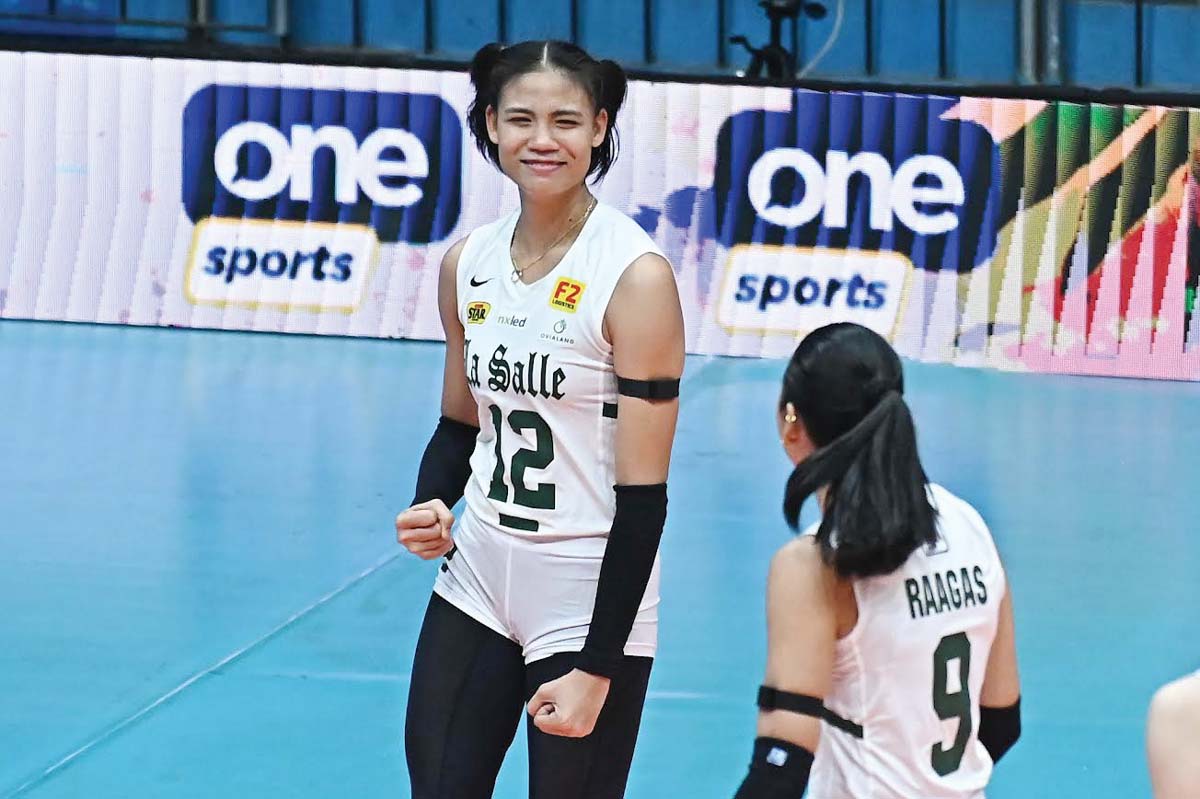 Negrense Canino, DLSU upend Adamson in UAAP women’s volleyball