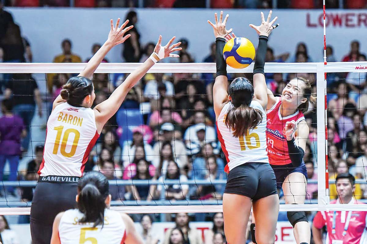 Pons tallies 23 as Creamline bows to PLDT in PVL