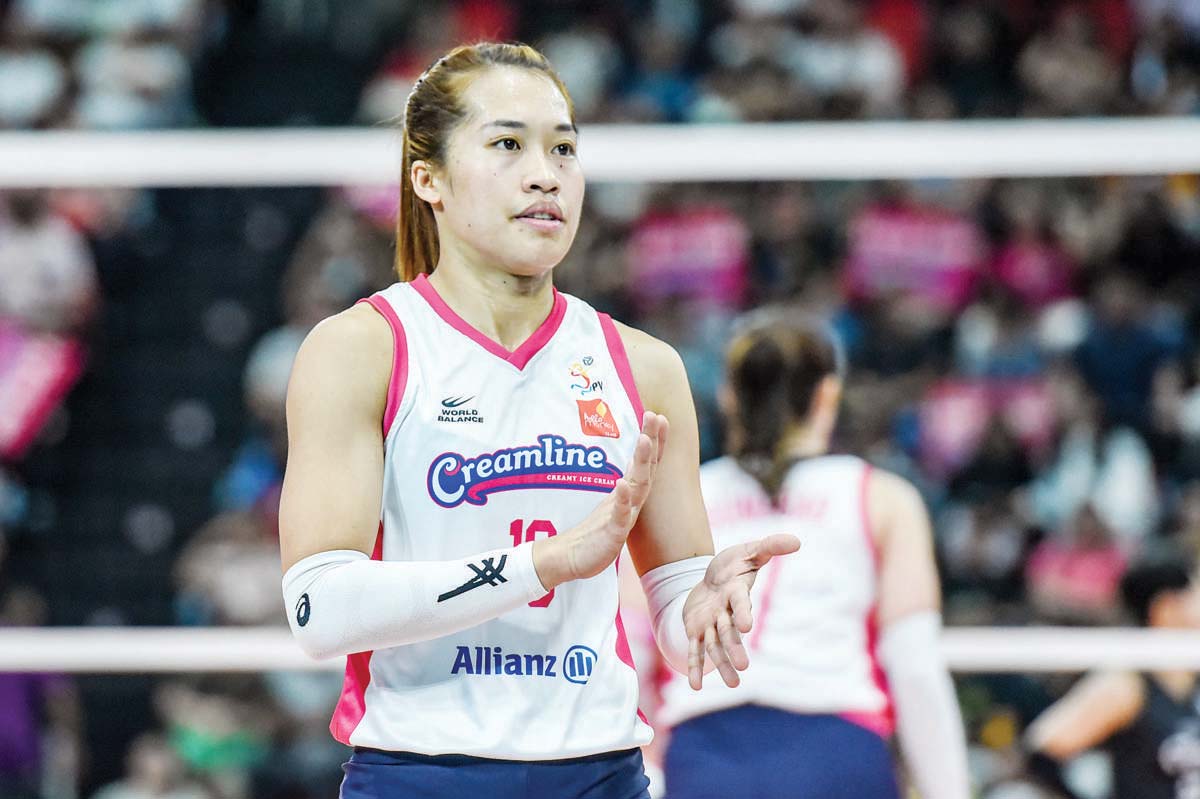 Negrense Pons leads way as Creamline edges Cignal in PVL