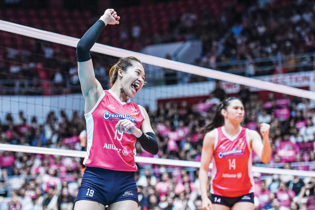 Pons, Creamline head to PVL q’finals