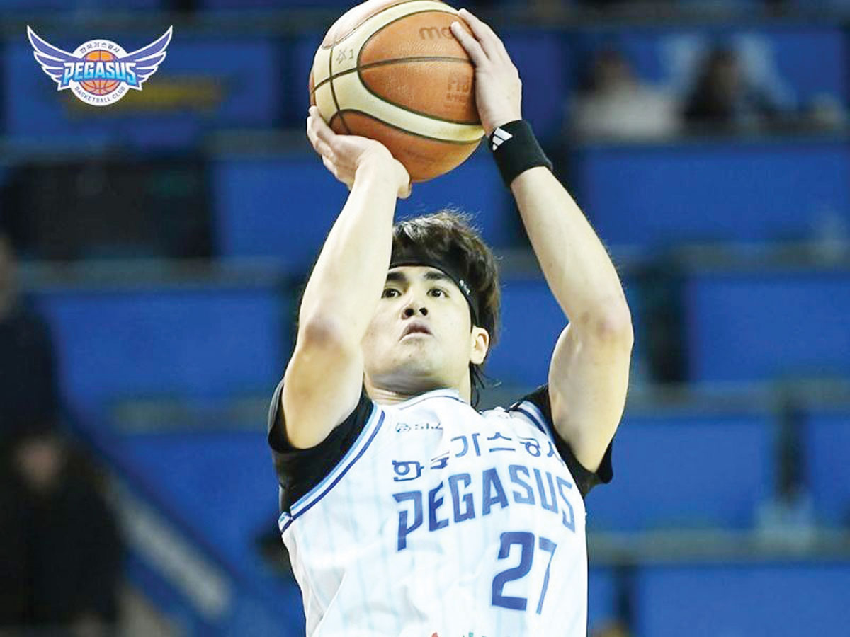 Negrense Samjosef Belangel finished with a team-high of 16 points and three rebounds, but these were not enough as the Daegu Korea Gas Corporation Pegasus dropped to a 24-22 win-loss record. (KBL photo)