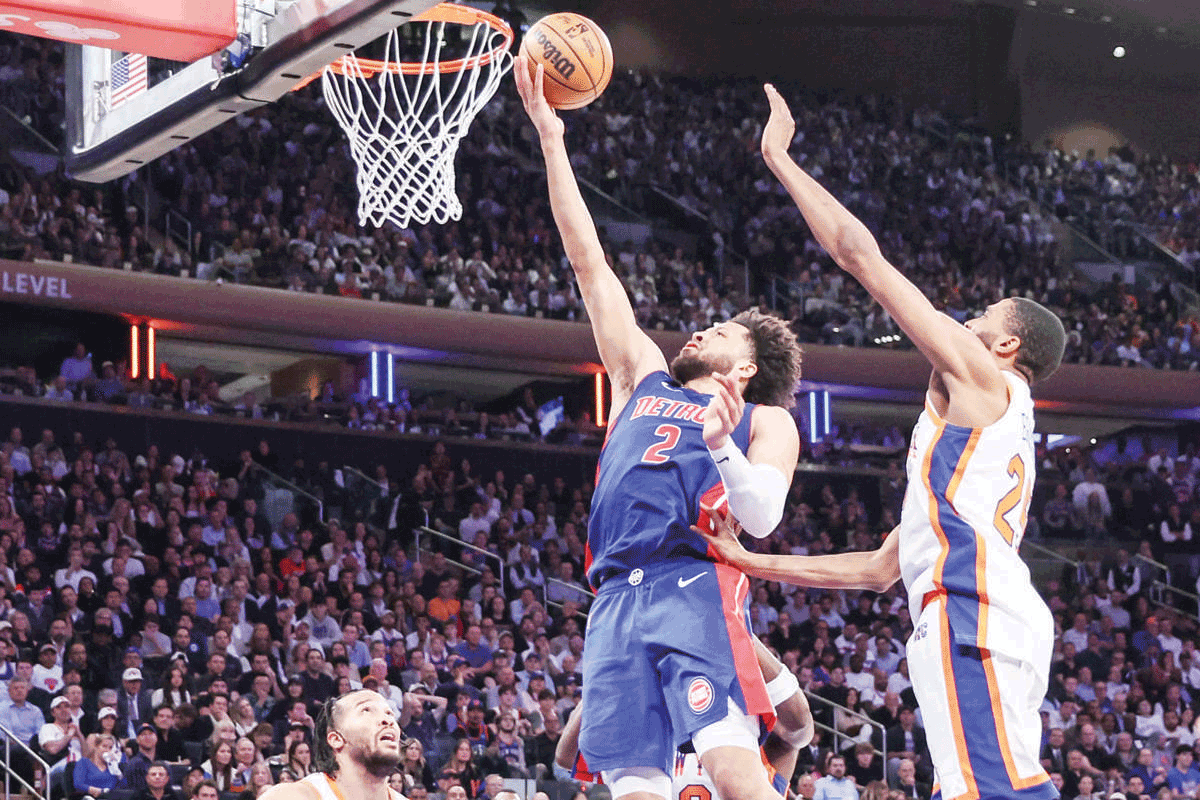 Led by Cunningham, Pistons edge Knicks to stay alive