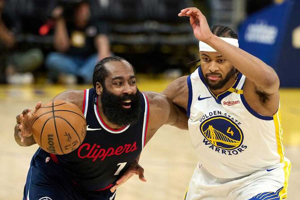 Harden bags 39 as Clippers edge Warriors to clinch play-off spot