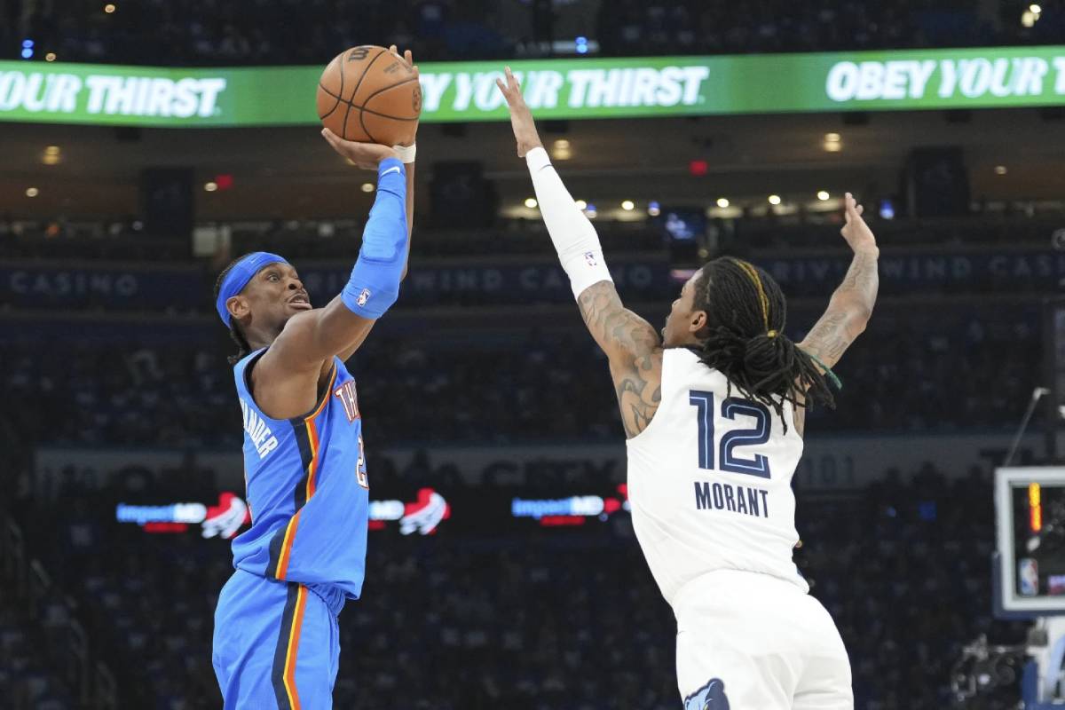 Thunder strolls past Grizzlies again for 2-0 series edge