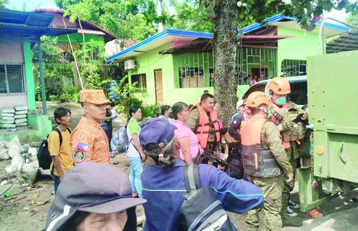 Current conditions in evacuation centers are already pushing displaced families to return to their homes out of desperation amid the continuing unrest at Kanlaon Volcano, Negros Occidental 5th District Representative Emilio Yulo III says. (BFP-NIR photo)