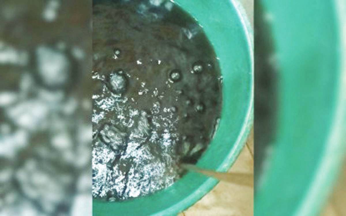 Baciwa: Murky tap water due to valving ops; measures underway