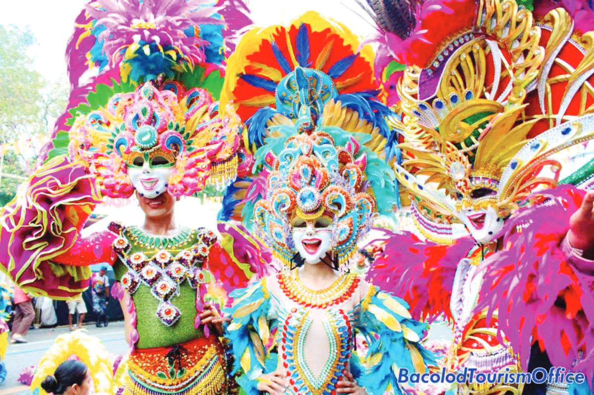 Bacolod City’s MassKara Festival officially opens on October 1, 2025, with major highlights set from October 17 to 19. (City Tourism Office photo)