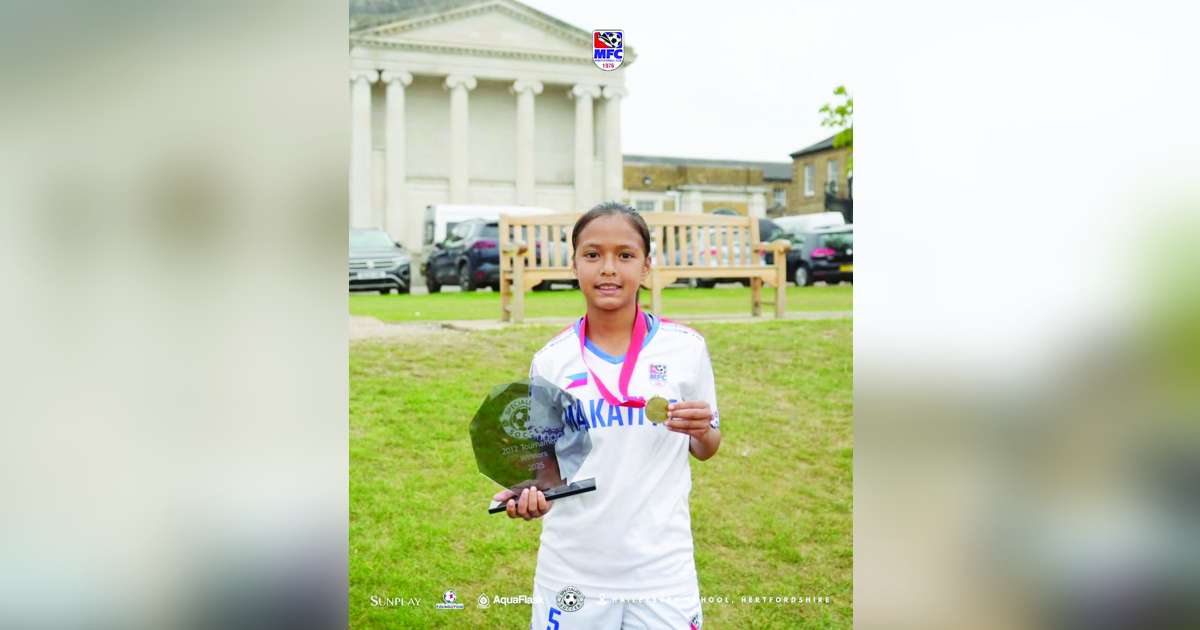 Pontevedra lass shines in London football tourney 