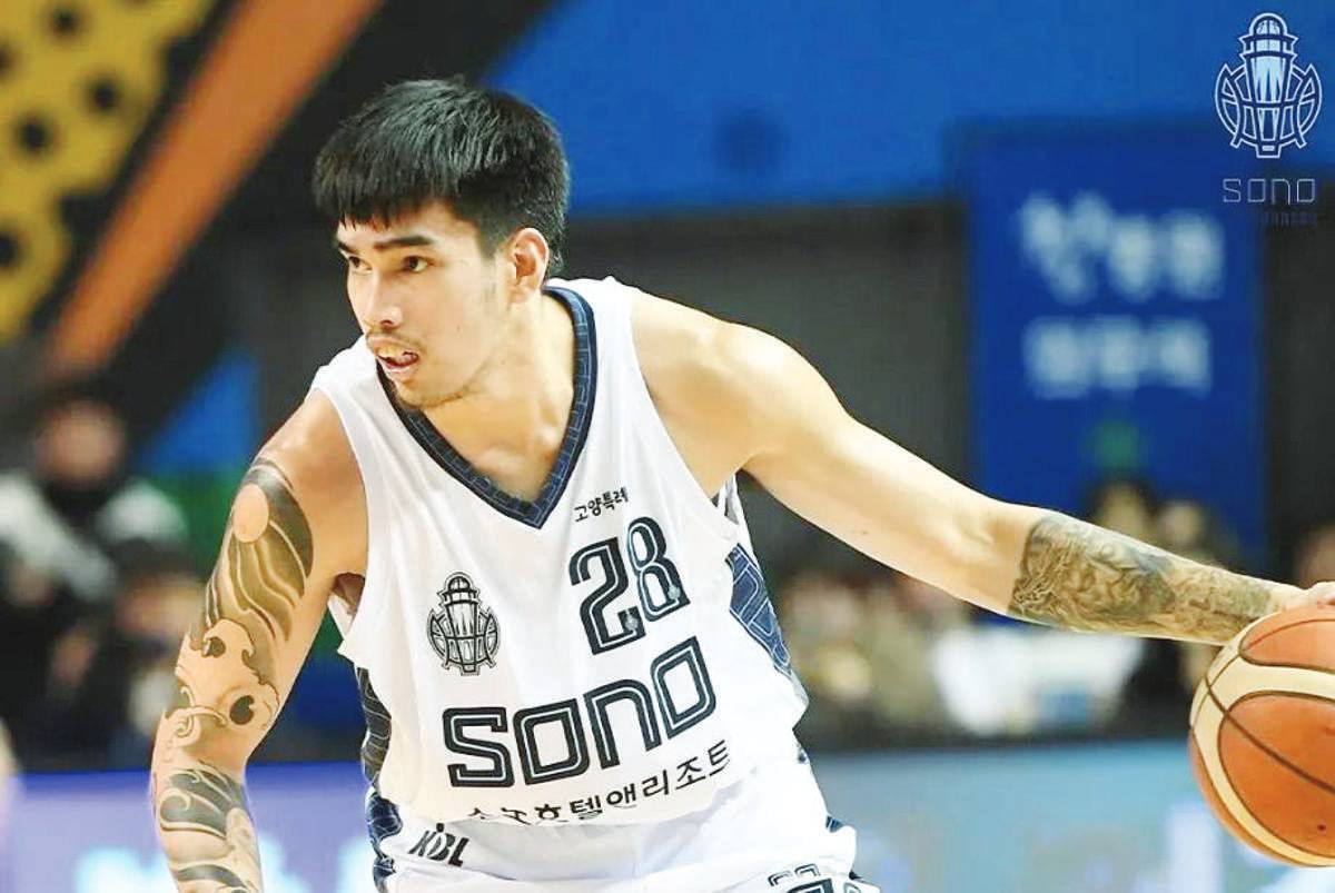 Quiambao starts preps for KBL 2nd season with Goyang