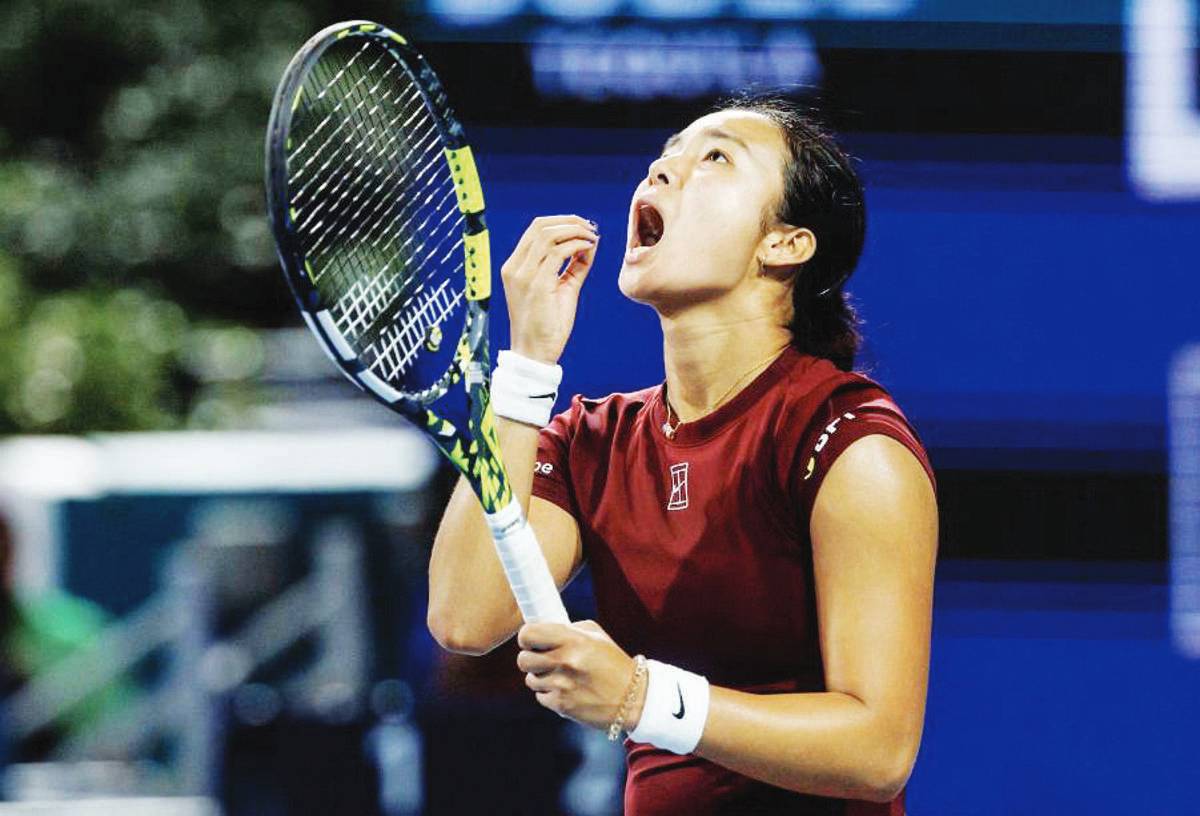 Alex Eala worked her way back from an error-prone first set against Hungary's Panna Udvardy, and displayed her poise in the second set and the decider at the 2025 Guadalajara 125 Open. (Getty Images / File) 