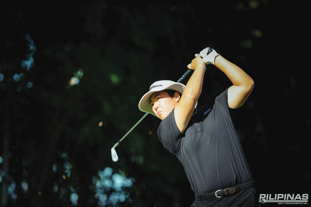 Tae Won Ha, seeking redemption after modest finishes in recent legs of the Philippine Golf Tour, hit birdies before sticking a seven-iron to three feet for an eagle on the par-5 15th. (ICTSI photo)