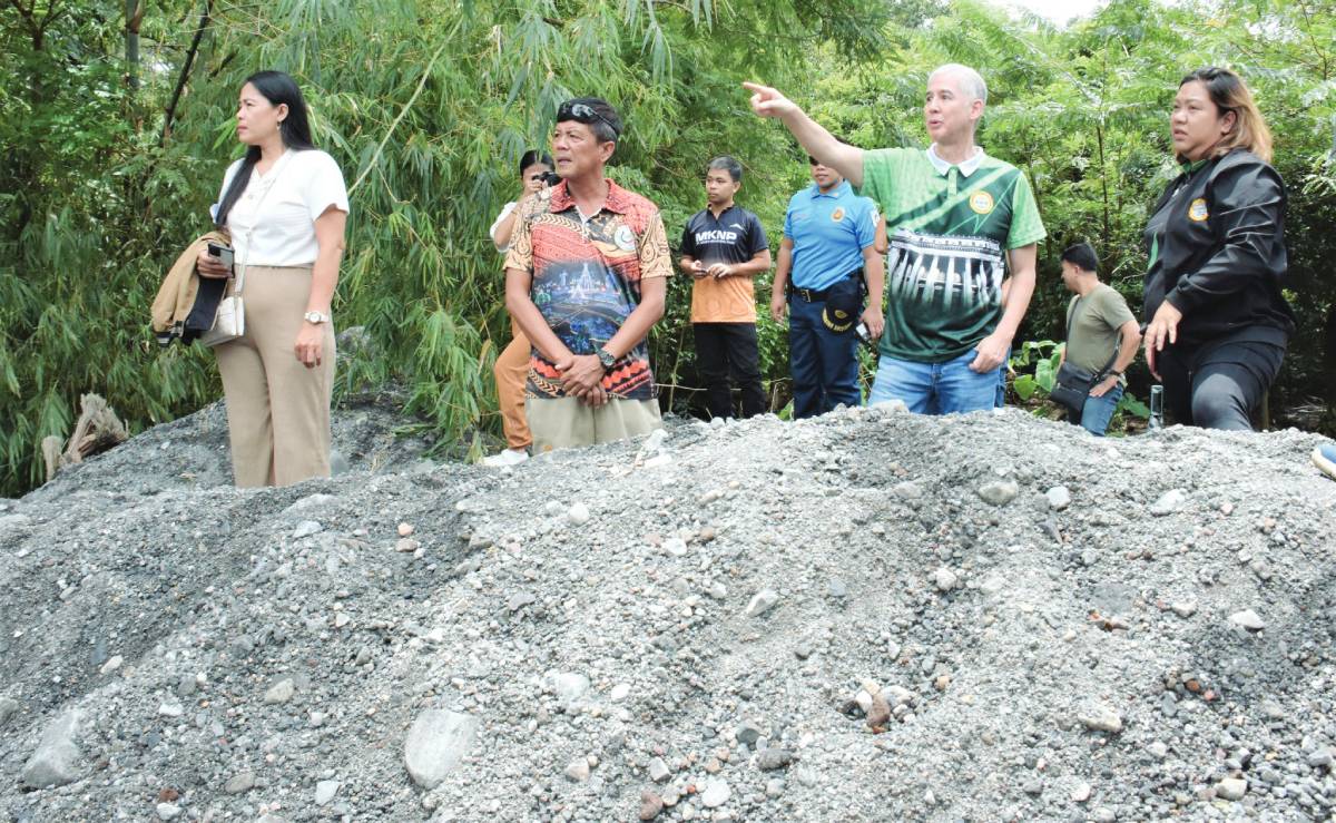DENR board OKs special permit for lahar clearing in La Castellana creek