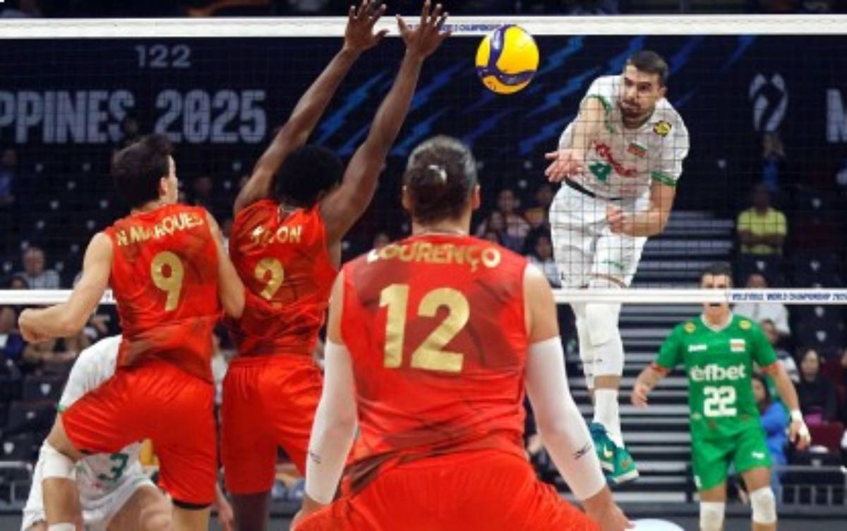 Bulgaria downs Portugal to reach FIVB Men’s Worlds QF