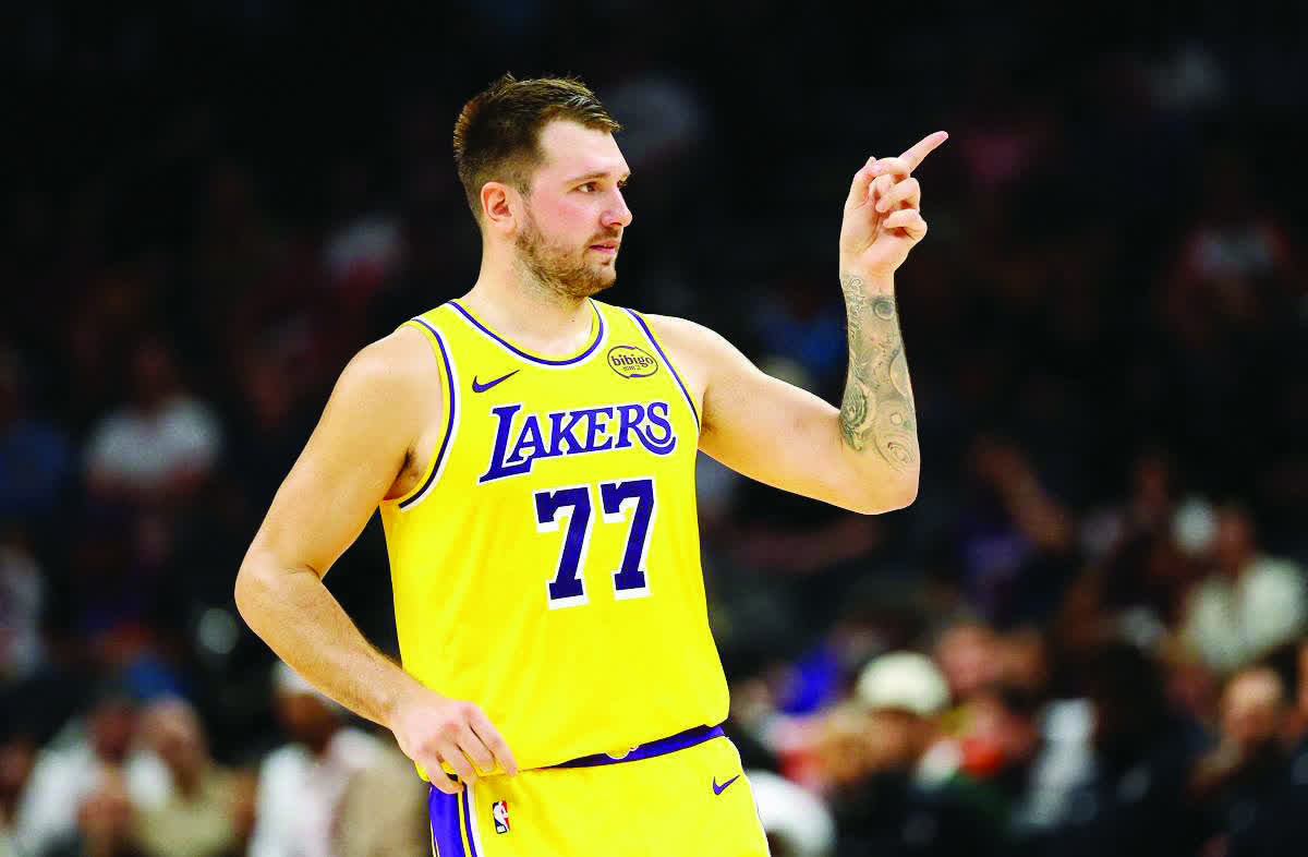 LUKA DONCIC (Mark J. Rebilas / Imagn Images)