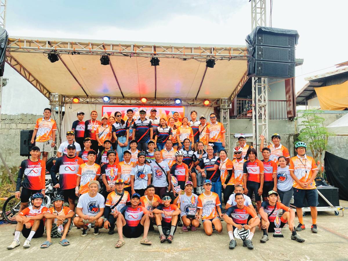 Some of the participants of the MassKaralympics and KambyaDos Racing Team MTB XCO Race 2025. (Cesar Jolito III photo)