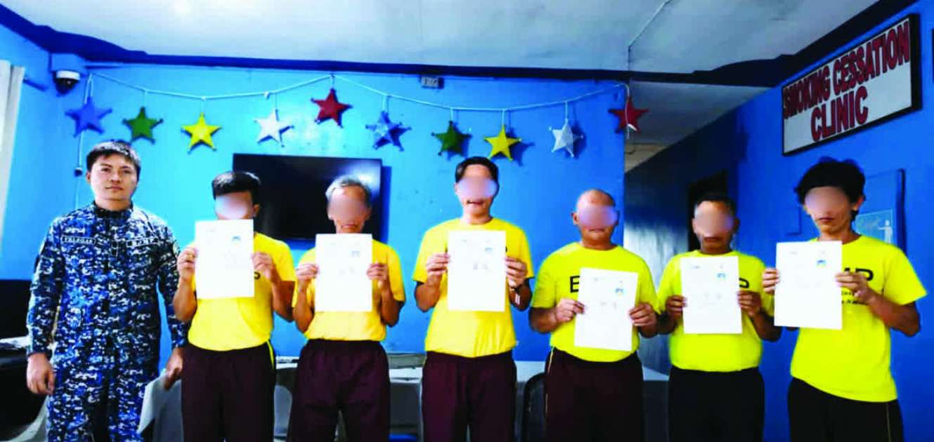 Six persons deprived of liberty were released from the Negros Occidental District Jail - Male Dormitory based in Bago City on Christmas Eve, December 24, 2025. Jail officials confirmed that all six demonstrated open and observable good conduct while in custody and complied with institutional rules and rehabilitation programs. (BJMP-NIR photo)