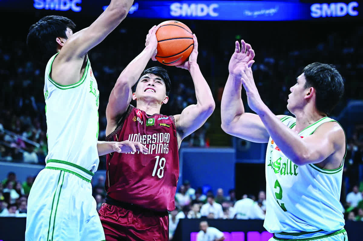 Alarcon misfires; UP ties DLSU