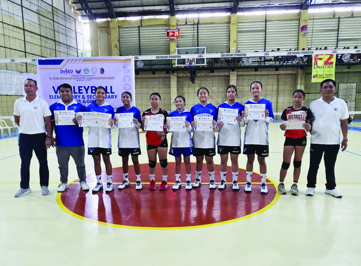 BACOLOD TAY TUNG HIGH SCHOOL THUNDERBOLTS ELEMENTARY GIRLS VOLLEYBALL TEAM (Jose Montalbo photo)
