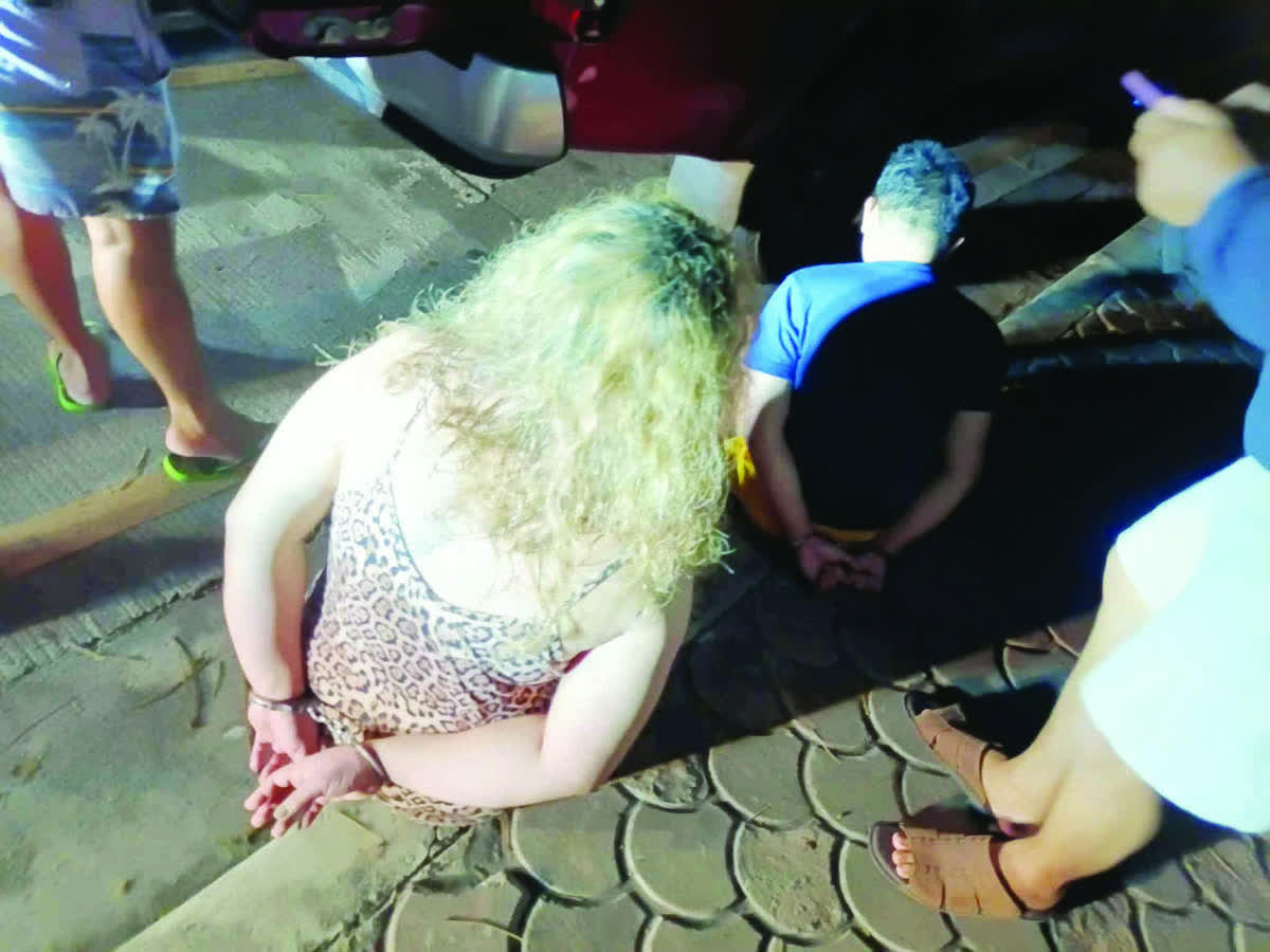 Both suspects are currently detained at the Bacolod City police headquarters and will face criminal charges under the Comprehensive Dangerous Drugs Act of 2002. (BCPO photo)