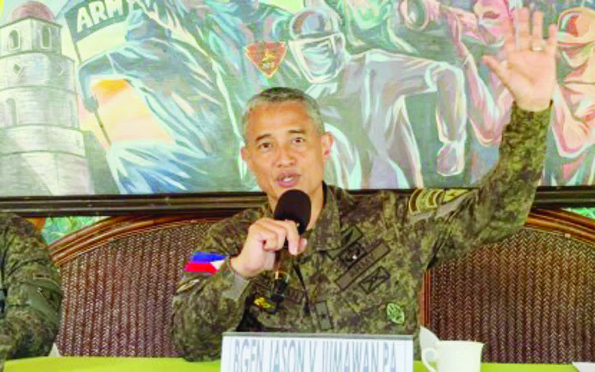 Brigadier General Jason Jumawan, commander of the 302nd Infantry Brigade of the Philippine Army, says they will not support any destabilization moves against the government. Jumawan also calls on the military retirees to oppose any unconstitutional moves against the current administration. (PNA photo)