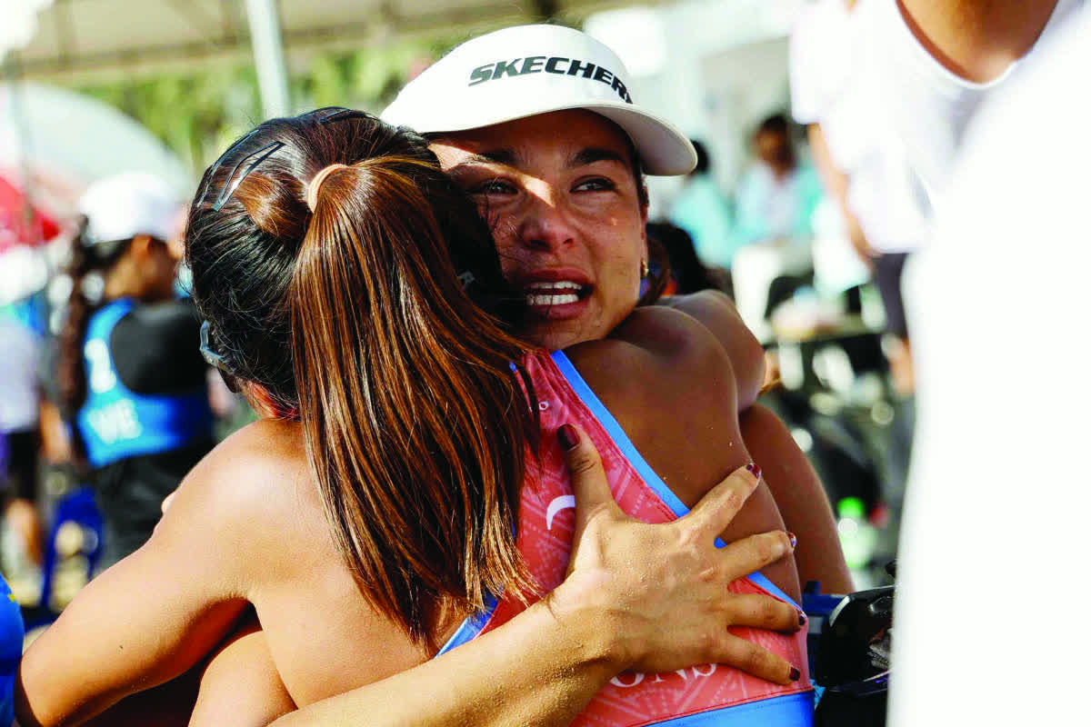 Negrense Bernadeth Pons and Sunny Villapando of Alas Pilipinas defeated host Thailand to claim their maiden gold medal at the 33rd Southeast Asian Games women’s beach volleyball. (POC photo)